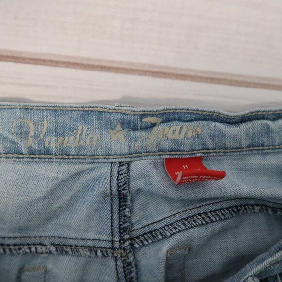 Vanilla Jeans With Turquoise Stones Size 11 - Picture 9 of 14